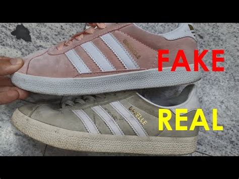 how to spot fake adidas gazelles|adidas gazelle indoor real.